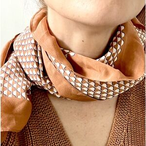 & Other Stories 100% silk scarf 35” square NWOT